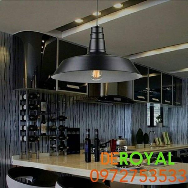 Đèn thả sắt nghệ thuật-HG0066